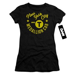New York City - Juniors Nyc Hipster Taxi Tee T-Shirt