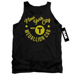 New York City - Mens Nyc Hipster Taxi Tee Tank Top