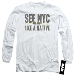 New York City - Mens Nyc Like A Native Long Sleeve T-Shirt