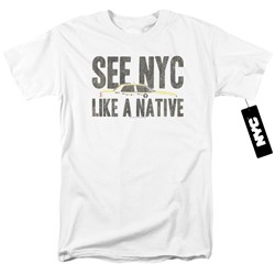 New York City - Mens Nyc Like A Native T-Shirt