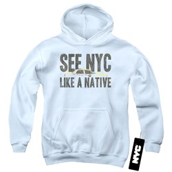 New York City - Youth Nyc Like A Native Pullover Hoodie