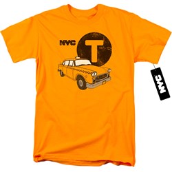 New York City - Mens Yellow Cab T-Shirt