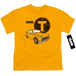 New York City - Youth Yellow Cab T-Shirt