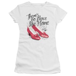 Wizard Of Oz - Juniors Ruby Slippers T-Shirt