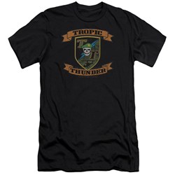 Tropic Thunder - Mens Patch Premium Slim Fit T-Shirt