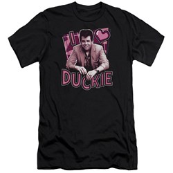 Pretty In Pink - Mens I Heart Duckie Premium Slim Fit T-Shirt