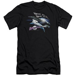Galaxy Quest - Mens Never Surrender Premium Slim Fit T-Shirt