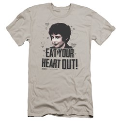 Grease - Mens Eat Your Heart Out Premium Slim Fit T-Shirt