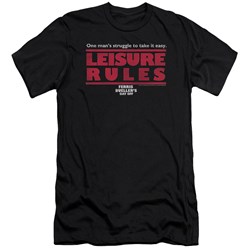 Ferris Bueller - Mens Leisure Rules Premium Slim Fit T-Shirt