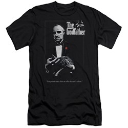 Godfather - Mens Poster Premium Slim Fit T-Shirt
