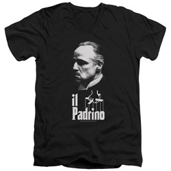 Godfather - Mens Il Padrino V-Neck T-Shirt