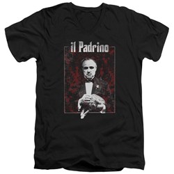 Godfather - Mens Sangue V-Neck T-Shirt