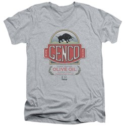 Godfather - Mens Genco Olive Oil V-Neck T-Shirt