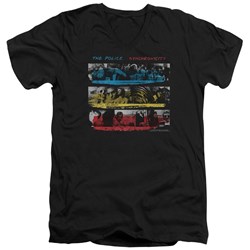 The Police - Mens Syncronicity V-Neck T-Shirt