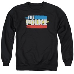 The Police - Mens Three Stripes Logo Sweater