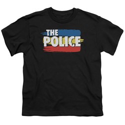The Police - Youth Three Stripes Logo T-Shirt