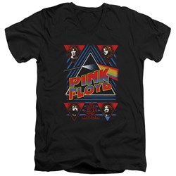 Pink Floyd - Mens Dark Side V-Neck T-Shirt