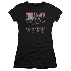 Pink Floyd - Juniors Pink Four T-Shirt