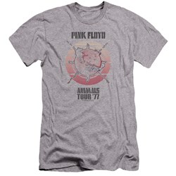 Pink Floyd - Mens Animals Tour 77 Premium Slim Fit T-Shirt