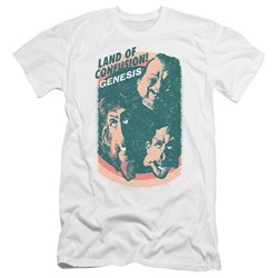 Genesis - Mens Land Of Confusion Premium Slim Fit T-Shirt