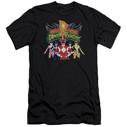 Power Rangers - Mens Rangers Unite Premium Slim Fit T-Shirt