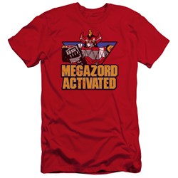 Power Rangers - Mens Megazord Activated Premium Slim Fit T-Shirt