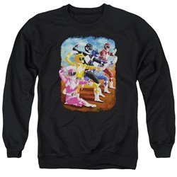 Power Rangers - Mens Impressionist Rangers Sweater