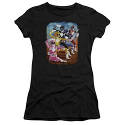 Power Rangers - Juniors Impressionist Rangers T-Shirt