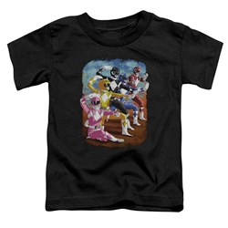 Power Rangers - Toddlers Impressionist Rangers T-Shirt