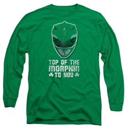 Power Rangers - Mens Top Of The Morphin To You Long Sleeve T-Shirt