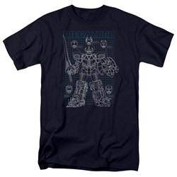 Power Rangers - Mens Mega Plans T-Shirt