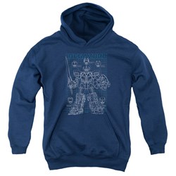 Power Rangers - Youth Mega Plans Pullover Hoodie