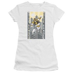Power Rangers - Juniors White Ranger Duo T-Shirt