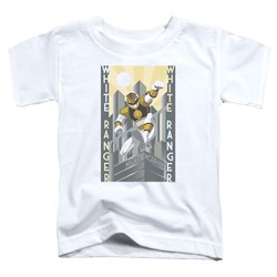 Power Rangers - Toddlers White Ranger Duo T-Shirt