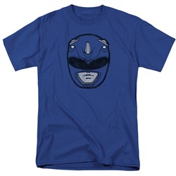 Power Rangers - Mens Blue Ranger Mask T-Shirt