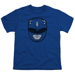 Power Rangers - Youth Blue Ranger Mask T-Shirt