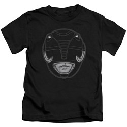 Power Rangers - Youth Black Ranger Mask T-Shirt
