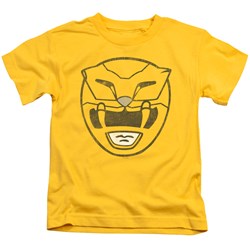Power Rangers - Youth Yellow Ranger Mask T-Shirt