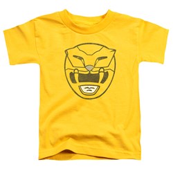 Power Rangers - Toddlers Yellow Ranger Mask T-Shirt