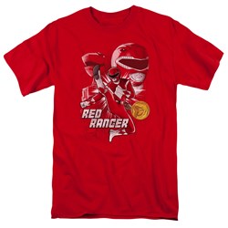 Power Rangers - Mens Red Ranger T-Shirt