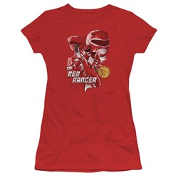 Power Rangers - Juniors Red Ranger T-Shirt