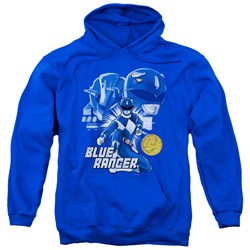 Power Rangers - Mens Blue Ranger Pullover Hoodie