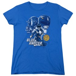 Power Rangers - Womens Blue Ranger T-Shirt