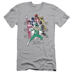 Power Rangers - Mens Ranger Manga Slim Fit T-Shirt