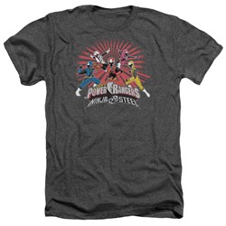 Power Rangers - Mens Ninja Blast Heather T-Shirt