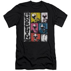Power Rangers - Mens Its Morphin Time Premium Slim Fit T-Shirt