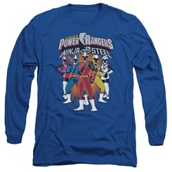 Power Rangers - Mens Team Lineup Long Sleeve T-Shirt