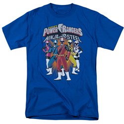 Power Rangers - Mens Team Lineup T-Shirt