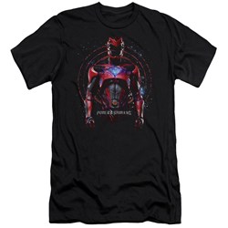 Power Rangers - Mens Red Ranger Premium Slim Fit T-Shirt
