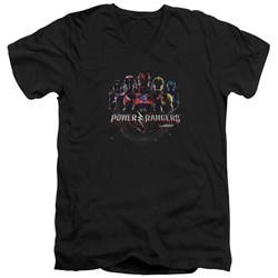 Power Rangers - Mens Ranger Circuitry V-Neck T-Shirt